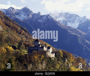 Geographie/Reisen, Liechtenstein, Vaduz, Schlösser, Schloss, Verduz Additional-Rights - Clearance-Info - Not-Available Stockfoto