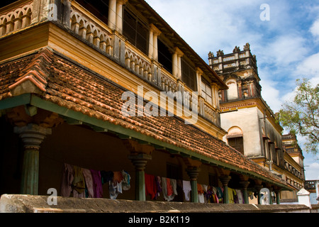 Eine Villa in Südindien Chettinad Stockfoto