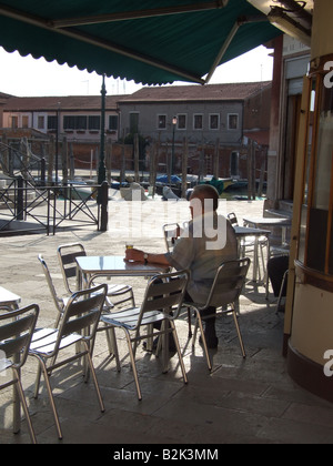 eine Szene in Venedig, Italien Stockfoto