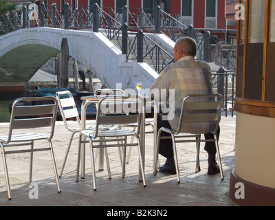 eine Szene in Venedig, Italien Stockfoto