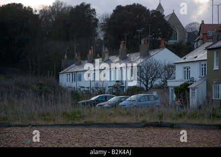 Urlaub auf dem Land in der Nacht in Kingsdown Kent Stockfoto