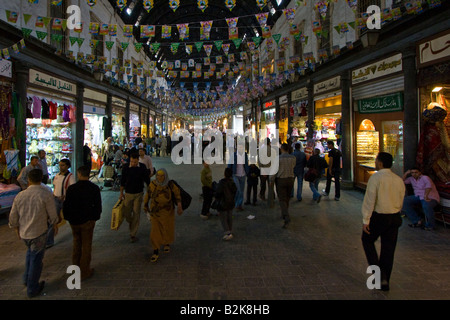 Hamidiyya Souq in Damaskus Syrien Stockfoto