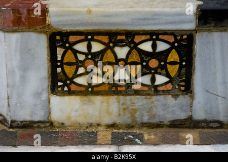 Architekturdetail an Azem Palast in der Altstadt von Damaskus-Syrien Stockfoto