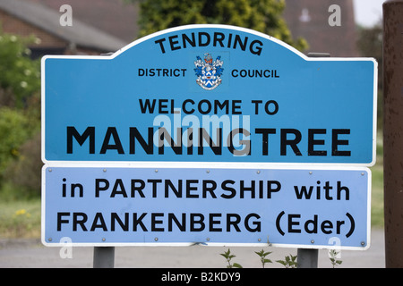 Manningtree die kleinste Stadt in England Stockfoto