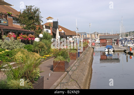 Port Solent Marina Portsmouth UK Juli 2008 Stockfoto