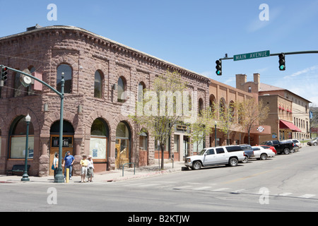 Hauptstraße in Durango Colorado USA Stockfoto