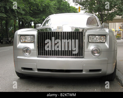 Ein Schuss eines modernen Luxus-Limousine super teuer und exklusiv für die ultra-reichen Stockfoto