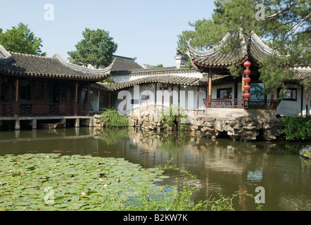 China, Suzhou, der Meister der Netze Garten Stockfoto