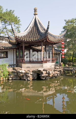 China, Suzhou, der Meister der Netze Garten Stockfoto