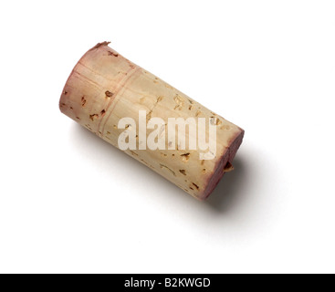 Weinflasche Korken Stockfoto