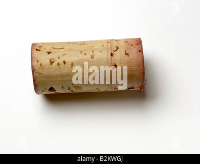 Weinflasche Korken Stockfoto