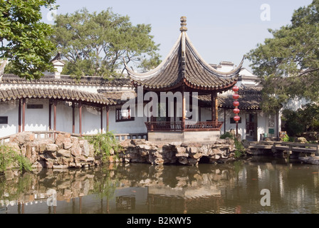 China, Suzhou, der Meister der Netze Garten Stockfoto