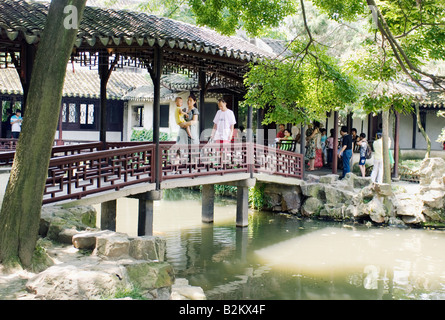 China, Suzhou, Humble Administrators Garden, Zhouzheng Yuan Stockfoto