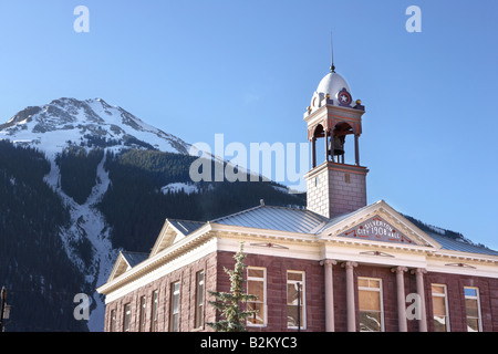 Rathaus in Silverton Colorado USA Stockfoto