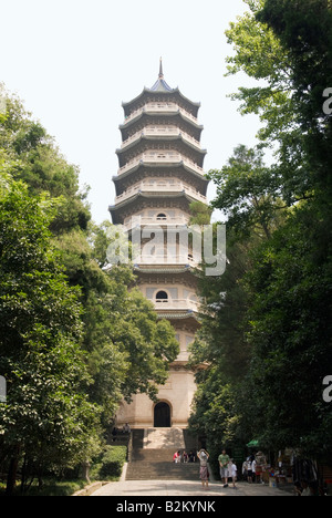 China, Nanjing, Linggu Ta Geist Tal Tempel Pagode Stockfoto