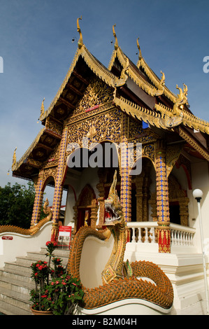 Ein schöner buddhistischer Tempel in Chiang Mai, Thailand Stockfoto