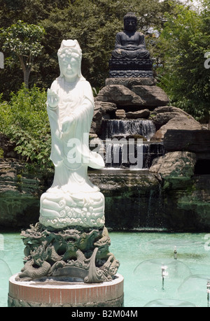 Guanyin Statue, Taiwan, Chung Tai Chan Kloster Stockfoto