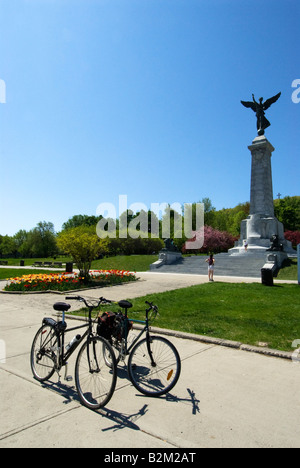 Herr Georges Cartier Denkmal im Park Mont Royal Montreal Stockfoto