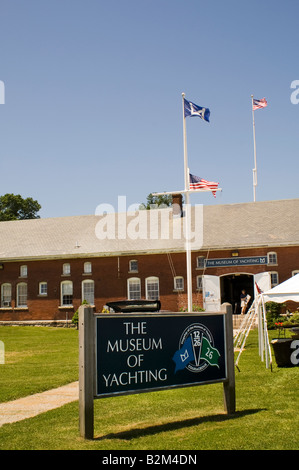 Museum des Yachting, Newport, Rhode Island Stockfoto