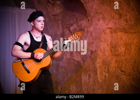 Eyal Ackerman Schauspieler des Theaters Martef in Faust von Johann Wolfgang von Goethe Stockfoto