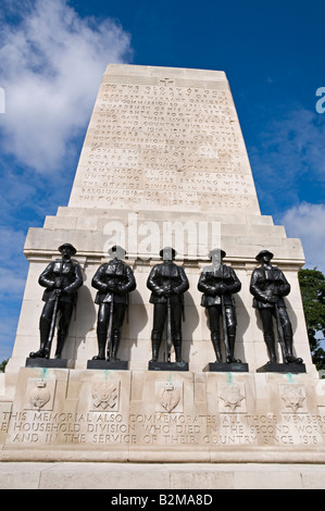 Fuß-Wachen-Denkmal in Whitehall, London Vereinigtes Königreich Stockfoto