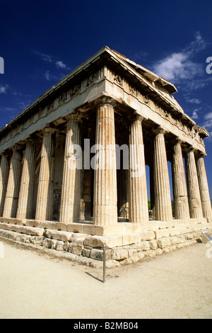 Griechenland, Athen, Agora, Theseion, Tempel des Hephaistos Stockfoto