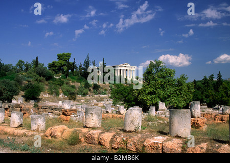 Agora, Athen, Griechenland Stockfoto