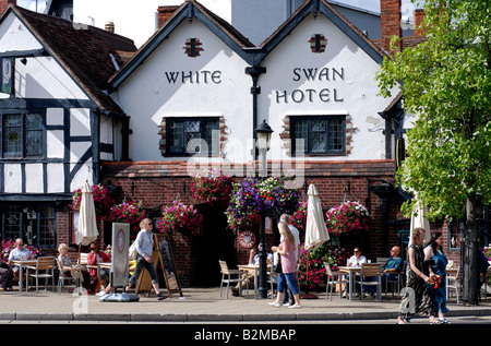 White Swan Hotel in Stratford-upon-Avon, Warwickshire, England, UK Stockfoto