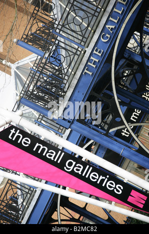 Stadt von Bristol, England. Newgate und Union Street Eingang Broadmead Einzelhandel Komplex, Bristol Mall Galleries Shopping centre. Stockfoto