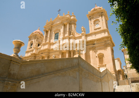 Kathedrale San Nicola,, Noto, Sizilien, Italien Stockfoto