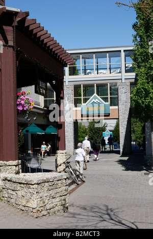 Whistler Village nach Hause von den Olympischen Spielen 2010 Stockfoto