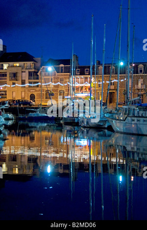Paimpol Bretagne Frankreich August 2007 Stockfoto