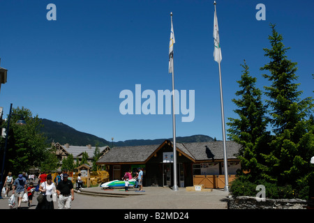 Whistler Village nach Hause von den Olympischen Spielen 2010 Stockfoto