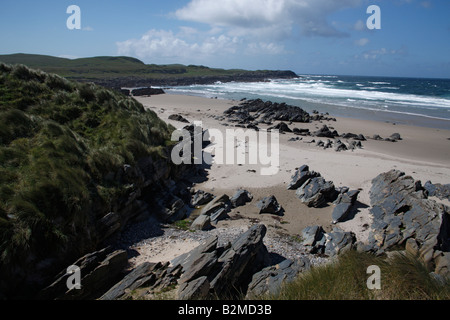 Machirs Bay Westküste Islay Hebriden Schottland Stockfoto