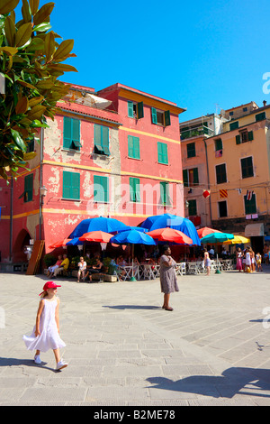 Parco Nazionale Delle Cinque Terre-Vernazza, Liturgia, Italien. Stockfoto