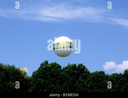 USA New York City Central Park AeroBaloon Stockfoto