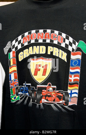 Souvenir für die Fans der Formel 1 Grand Prix von Monaco. Stockfoto