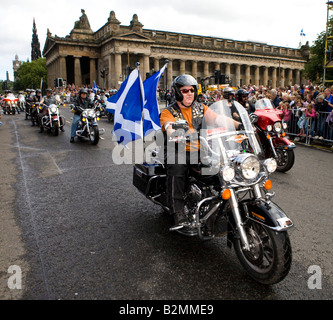 Edinburgh Festivals Kavalkade 2008 am Princes Street, Edinburgh Stockfoto