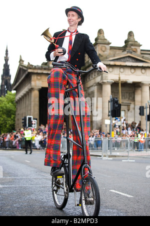 Edinburgh Festivals Kavalkade 2008 am Princes Street, Edinburgh Stockfoto