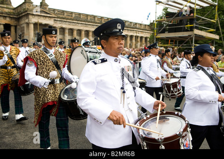 Edinburgh Festivals Kavalkade 2008 am Princes Street, Edinburgh Stockfoto