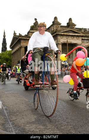 Edinburgh Festivals Kavalkade 2008 am Princes Street, Edinburgh Stockfoto