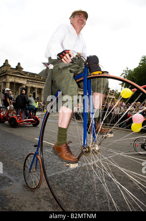 Edinburgh Festivals Kavalkade 2008 am Princes Street, Edinburgh Stockfoto