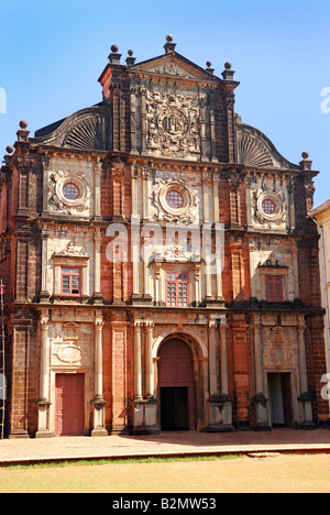 Die Basilica von Bom Jesus Kirche, alte Goa, Goa, Indien Stockfoto