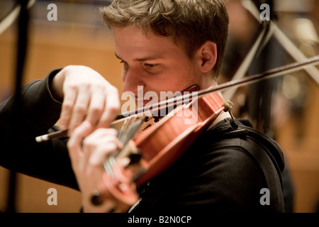 Orchester des Konservatoriums Robert Schumann Stockfoto