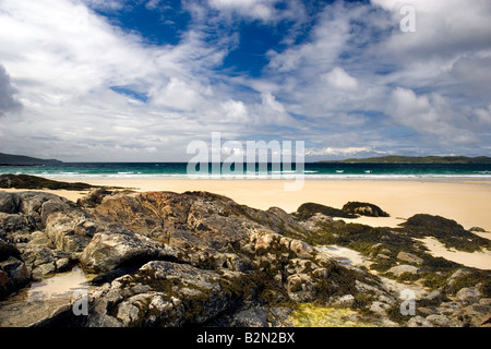 Traigh Lar, Horgerbost, Isle of Harris, Schottland Stockfoto