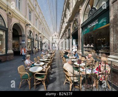 Galerie du Roi im Galeries St Hubert shopping Arcade-Stadtzentrum, Brüssel, Belgien Stockfoto