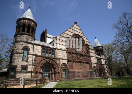 Südseite von Alexander Hall an der Princeton University. Stockfoto