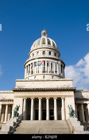 Capitolio in La Habana Vieja Havanna Kuba Stockfoto