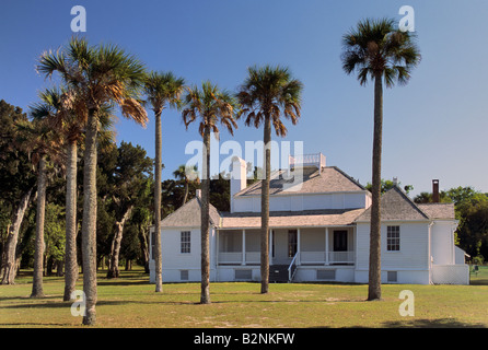 Kingsley Plantation am Fort George Island in der Nähe von Jacksonville Florida USA Stockfoto