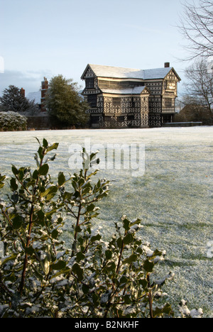 Wenig Moreton Hall Nr Congleton Cheshire UK Stockfoto